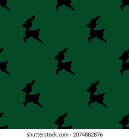 Christmas seamless pattern background. Vector illustration.