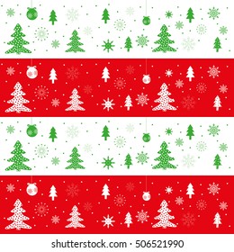 Christmas seamless pattern, beautiful illustrations for textiles