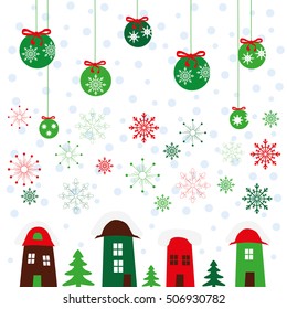 Christmas seamless pattern, beautiful illustrations for textiles