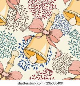 Christmas seamless pattern can be used for wallpaper, website background, textile printing
