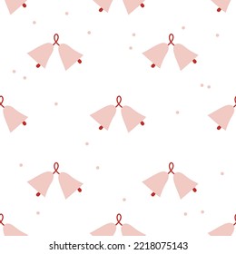 Patrón de Navidad sin costura con bellas rosas lindas. Patrón cuadrado de invierno de vacaciones. Fondo blanco. Cuta ilustración. Fondo de pantalla del Año Nuevo invernal