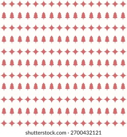 Navidades Diseño de patrones sin fisuras. Diseño de patrón de decoración de Navidad para textiles y Ilustración vectorial de patrón de envoltura de regalos