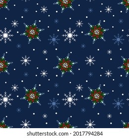 Christmas Seamless Pattern ,Design for digital background ,wallpaper, scrapbooking,decorations,invitations card , printing labels, greeting cards. or more