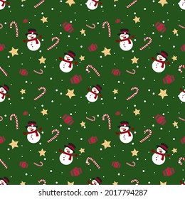 Christmas Seamless Pattern ,Design for digital background ,wallpaper, scrapbooking,decorations,invitations card , printing labels, greeting cards. or more
