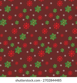 Christmas seamless pattern design, seamless and floral pattern, wrapper decoration vector, fabric pattern, Merry Christmas season template