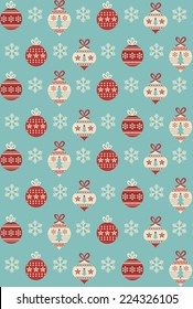 christmas seamless pattern design. vector illustration