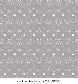 Christmas seamless pattern elegant simple vector illustration