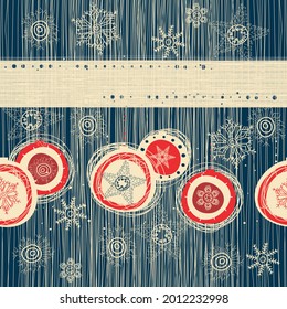 Patrón de Navidad sin fisuras. Gran elección para envolver el patrón de papel o tarjetas de felicitación. Ilustración vectorial para vacaciones