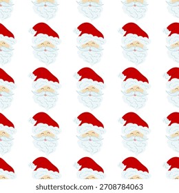 Christmas seamless pattern in hand draw style