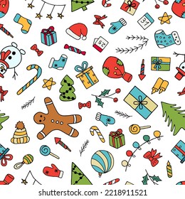 estampado manual de navidad
