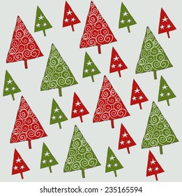 Christmas seamless pattern - Illustration