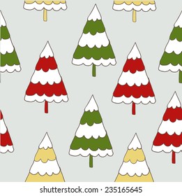Christmas seamless pattern - Illustration
