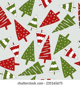 Christmas seamless pattern - Illustration