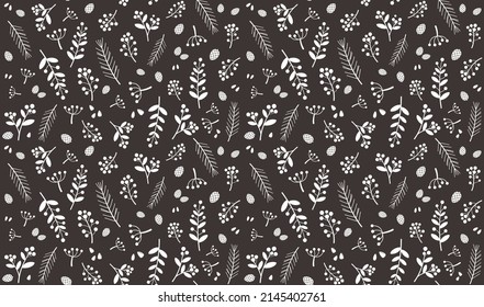 Christmas seamless pattern, illustration stock illustration
