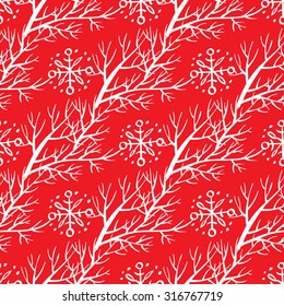Christmas Seamless pattern. For invitations,  announcements, scrapbooking,wrapping