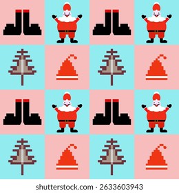 Navidades sin patrón, concepto de amor. Diseño para el papel de embalaje, patrón de tela, fondo, tarjeta, Cupones, Anuncio, decorado para las Navidades felices y feliz año Nuevo.
