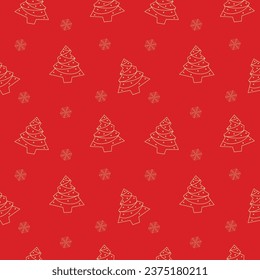 Patrón de Navidad sin fisuras. Año Nuevo 