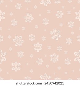 Christmas Seamless Pattern. Christmas and New year Holiday Repeatable Pattern. Decorative Elements Texture for Wallpaper, Gift Wrapping paper, Card or Banner Template or Fabric Textile Prints.