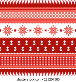 Christmas seamless pattern. Perfect for wallpapers, pattern fills, web page backgrounds, surface textures, textile 