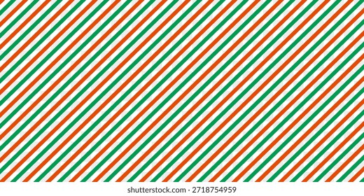 Navidades sin patrón. Fondo de rayas diagonales rojas y verdes. Bastón de caramelo que repite el Fondo de pantalla de la decoración. Fondo de líneas de vacaciones de invierno.