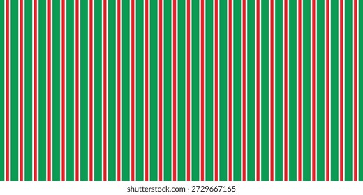 Padrão sem emenda de Natal. Fundo de listras diagonais vermelhas e verdes. Candy cane repetindo papel de parede de decoração. Fundo de linhas de férias de inverno. vetor

