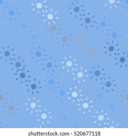 Christmas seamless pattern snowflake background 