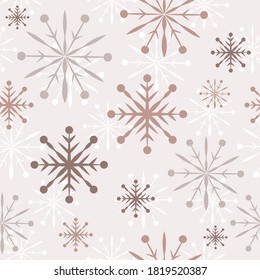 navidad sin fisuras con diseño de copos de nieve