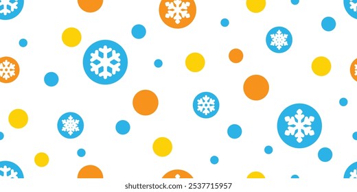 navidad sin fisuras patrón copo de nieve lunar nieve sombrero de Santa Claus Vector de dibujos animados doodle