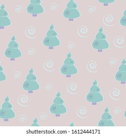  Christmas  seamless pattern with christmas trees, Surface design for textile, fabric, wallpaper, wrapping, gift wrap, paper, scrapbook and packaging.
