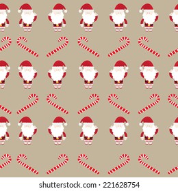 Christmas seamless pattern. vector