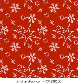 Christmas seamless pattern vector background