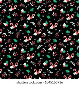Christmas seamless pattern vector design
