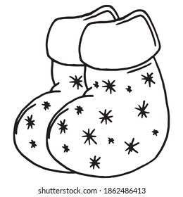 Christmas seamless pattern. Vector illustration of a merry snowman seamless pattern for Christmas.