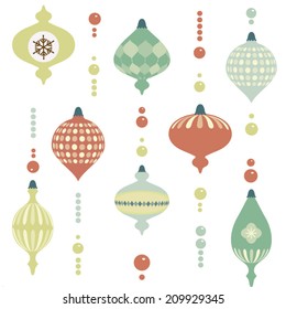 Christmas seamless pattern. Vector illustration