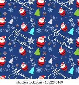 Christmas seamless pattern. Vector. new year festive background.