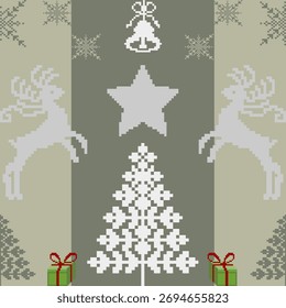 Navidades sin patrón, Vector del árbol de Navidad