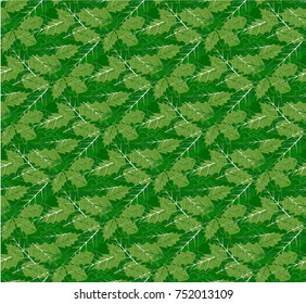 Christmas seamless patterns. Backgrounds with symbols holiday and leaves celebration elements. Winter