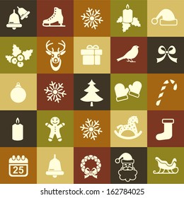 Christmas Seamless Retro backgrounds 