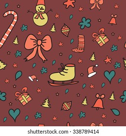 Christmas seamless texture