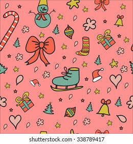 Christmas seamless texture