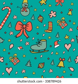 Christmas seamless texture