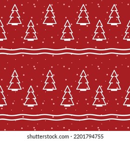 Christmas seamless vector AOP for garment, wallpaper, product 