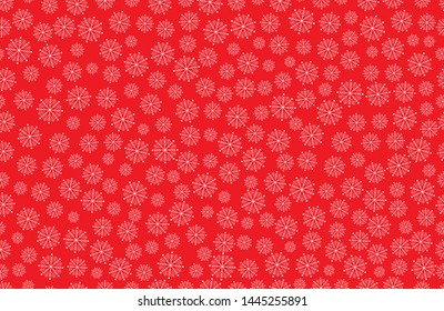 Christmas seamless vector background illustration snowflake