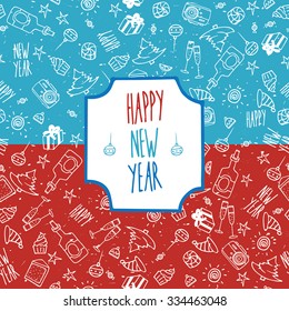 Christmas seamless vector pattern