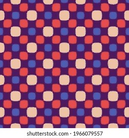 Christmas seamless vector pattern. Great for wrapping paper and wallpaper. Abstract background with repeating patterns .