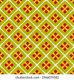Christmas seamless vector pattern. Great for wrapping paper and wallpaper. Abstract background with repeating patterns .