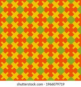Christmas seamless vector pattern. Great for wrapping paper and wallpaper. Abstract background with repeating patterns .
