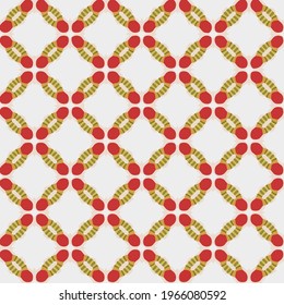 Christmas seamless vector pattern. Great for wrapping paper and wallpaper. Abstract background with repeating patterns .