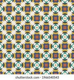 Christmas seamless vector pattern. Great for wrapping paper and wallpaper. Abstract background with repeating patterns .