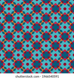 Christmas seamless vector pattern. Great for wrapping paper and wallpaper. Abstract background with repeating patterns .
